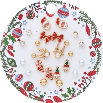 12 Days Of Christmas Carded Earring Collection #5